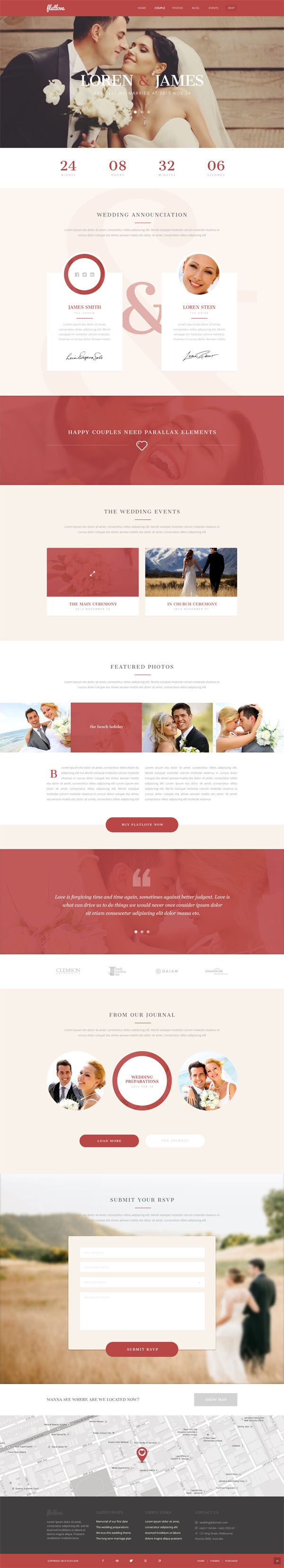 FlatLove-Flat-One-Page-Wedding-HTML5-Template