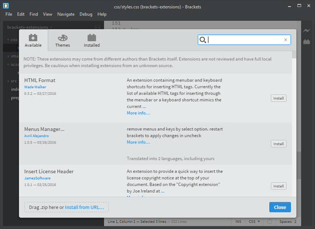 brackets-extension-manager